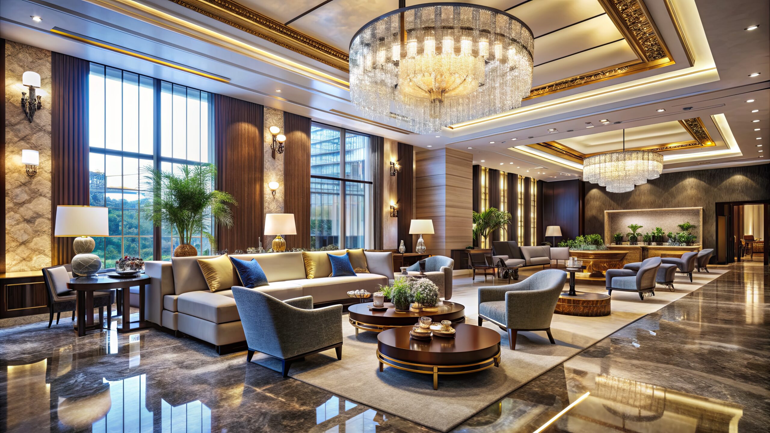 Boosting mobile signal into a Hotel